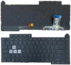 Laptop Replacement US Layout Backlit Keyboard for Asus Rog Strix G15 G513 G513Q G513QM G513QY G513RC G513RM G513RW G513QR G513QE G513IM G513IE G513IC 0KBR0-4810US00 Laptop Replacement US Layout Backlit Keyboard for Asus Rog Strix G15 G513 G513Q G513QM G513QY G513RC G513RM G513RW G513QR G513QE G513IM G513IE G513IC 0KBR0-4810US00