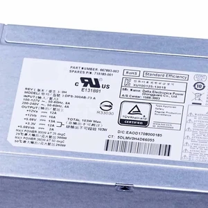 PSU 300W Power Supply DPS-300AB-73 A DPS-300AB-72 A PCD009 PS-6301-4 PC7036 PS-5301-02 PS-6301-7 849648-001 PSU 300W Power Supply DPS-300AB-73 A DPS-300AB-72 A PCD009 PS-6301-4 PC7036 PS-5301-02 PS-6301-7 849648-001