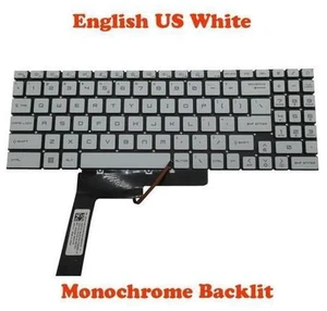 Replacement keyboard for Monochrome Backlit US Keyboard For MSI Pulse GL76-11U 11UCK GL76-12U 12UDK 12UCK Replacement keyboard for Monochrome Backlit US Keyboard For MSI Pulse GL76-11U 11UCK GL76-12U 12UDK 12UCK