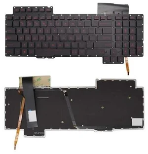 Red Keys US QWERTY Keyboard Backlit for ROG G752 G752V G752VT G752VY G752VS G752VM Red Keys US QWERTY Keyboard Backlit for ROG G752 G752V G752VT G752VY G752VS G752VM