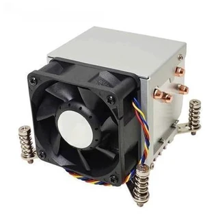 Suitable for 2u LGA2011/2066 square server radiator CPU cooling fan with four heating tubes, suitable for CPU Suitable for 2u LGA2011/2066 square server radiator CPU cooling fan with four heating tubes, suitable for CPU