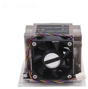 LGA3647 square 2U four heat pipe radiator with fan suitable for 2U 3U 4U workstation server CPU cooling LGA3647 square 2U four heat pipe radiator with fan suitable for 2U 3U 4U workstation server CPU cooling