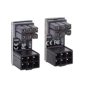 2 Pack 360° Adjustable ATX 6Pin Male to Female GPU Power Angle Adapter, 12V Graphics Card Power Connector 2 Pack 360° Adjustable ATX 6Pin Male to Female GPU Power Angle Adapter, 12V Graphics Card Power Connector