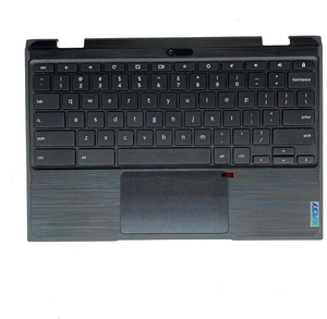 Replacement for Lenovo 300e Chromebook 2nd Gen 81MB Laptop Upper Top Cover Case Palmrest Not-Backlight Keyboard Touchpad Assembly Part with Camera 5CB0T79500 Black Replacement for Lenovo 300e Chromebook 2nd Gen 81MB Laptop Upper Top Cover Case Palmrest Not-Backlight Keyboard Touchpad Assembly Part with Camera 5CB0T79500 Black
