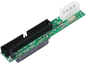 SATA Female to 40Pin Male 3.5" IDE Adapter, IDE Hard Drive to SATA Interface Converter for Desktop PC SATA Female to 40Pin Male 3.5" IDE Adapter, IDE Hard Drive to SATA Interface Converter for Desktop PC