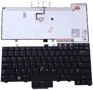 Laptop Replacement US Layout Keyboard for Dell Latitude E6400 E6410 E6500 E6510 M4500 WX4JF HT512 0UK717 UK717 E5400 E5410 A007 Without Frame,TrackPoint,Backlit Black Laptop Replacement US Layout Keyboard for Dell Latitude E6400 E6410 E6500 E6510 M4500 WX4JF HT512 0UK717 UK717 E5400 E5410 A007 Without Frame,TrackPoint,Backlit Black
