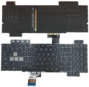 Laptop Replacement US Layout RGB Colorful Backlight Keyboard for Asus TUF Gaming FX505 FX505D FX505DV FX505DD FX505DT FX505DU FX505DY FX505G FX505GT FX505GU FX505GE FX505GD FX505GM FX505A FX504 FX705 Laptop Replacement US Layout RGB Colorful Backlight Keyboard for Asus TUF Gaming FX505 FX505D FX505DV FX505DD FX505DT FX505DU FX505DY FX505G FX505GT FX505GU FX505GE FX505GD FX505GM FX505A FX504 FX705