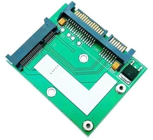 mSATA to SATA 3.0 Adapter Converter Module, Mini PCIE mSATA SSD to Standard SATA Riser Card for PC & Laptop Storage Upgrade, Max 6Gbps Bandwidth mSATA to SATA 3.0 Adapter Converter Module, Mini PCIE mSATA SSD to Standard SATA Riser Card for PC & Laptop Storage Upgrade, Max 6Gbps Bandwidth