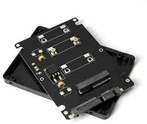 mSATA to SATA 3.0 Adapter Enclosure, Convert mSATA Mini SSD to Standard 2.5 Inch 22Pin SATA Interface mSATA to SATA 3.0 Adapter Enclosure, Convert mSATA Mini SSD to Standard 2.5 Inch 22Pin SATA Interface