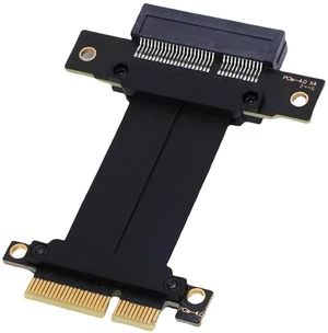 PCIe 4.0 X4 Riser Cable, Lossless Graphics Card Extender for GPU M.2 WiFi Live Wire, USB Diskless Boot Acquisition Cards, Plug and Play for PC Case, AI Application, Server (10) PCIe 4.0 X4 Riser Cable, Lossless Graphics Card Extender for GPU M.2 WiFi Live Wire, USB Diskless Boot Acquisition Cards, Plug and Play for PC Case, AI Application, Server (10)