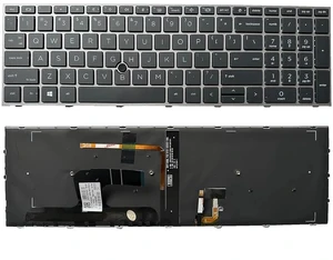 Laptop Replacement US Layout with Backlight Keyboard for HP ZBOOK Fury 15 G7 G8 L12764-001 L97968-001 M17095-001 L97967-001 M17094-001 9Z.NHNBC.001 NSK-X00BC PK132WW1B00 LK132WW1A00 NSK-X01BC Laptop Replacement US Layout with Backlight Keyboard for HP ZBOOK Fury 15 G7 G8 L12764-001 L97968-001 M17095-001 L97967-001 M17094-001 9Z.NHNBC.001 NSK-X00BC PK132WW1B00 LK132WW1A00 NSK-X01BC