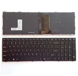 Laptop Replacement US Layout with Backlit Keyboard for CLEVO N250 N750 CVM15F23USJ4308 6-80-N7500-011-1 United States US Black Frame with White Backlit Laptop Replacement US Layout with Backlit Keyboard for CLEVO N250 N750 CVM15F23USJ4308 6-80-N7500-011-1 United States US Black Frame with White Backlit