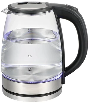 US Standard 2L Blue Light Glass Electric Kettle Automatic Shut-Off, Anti-Scald, BPA-Free Borosilicate Glass, Fast Boil, 110V US Standard 2L Blue Light Glass Electric Kettle Automatic Shut-Off, Anti-Scald, BPA-Free Borosilicate Glass, Fast Boil, 110V