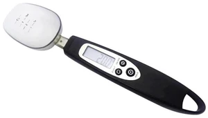 High-Precision Electronic Measuring Spoon Scale Digital Kitchen Spoon Scale for Baking, Herbs, Food, Medicine Weighing, LCD Display, Tare Function, Auto Shut-off High-Precision Electronic Measuring Spoon Scale Digital Kitchen Spoon Scale for Baking, Herbs, Food, Medicine Weighing, LCD Display, Tare Function, Auto Shut-off