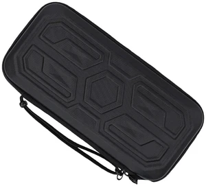Portable 2 Console Case | Hard PU Shell Shockproof Storage Bag with 10 Game Card Slots, Accessories Compartment, Double Zippers for Travel Portable 2 Console Case | Hard PU Shell Shockproof Storage Bag with 10 Game Card Slots, Accessories Compartment, Double Zippers for Travel