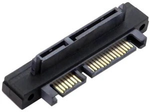 90 Degree Up Angled SATA 22Pin Male to Female Gender Changer Adapter for 2.5/3.5 Inch HDD & SSD 90 Degree Up Angled SATA 22Pin Male to Female Gender Changer Adapter for 2.5/3.5 Inch HDD & SSD