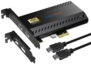 High-Definition PCIe HDMI Video Capture Card 4K 60fps, for Gaming Streaming, Medical Ultrasound, B-Mode Imaging & Video Conferencing, Low Latency High-Definition PCIe HDMI Video Capture Card 4K 60fps, for Gaming Streaming, Medical Ultrasound, B-Mode Imaging & Video Conferencing, Low Latency