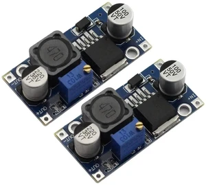 2pcs DC-DC Buck Converter Power Module 3A Adjustable Step-Down LM2596 Voltage Regulator 24V to 12V 5V 3V 2pcs DC-DC Buck Converter Power Module 3A Adjustable Step-Down LM2596 Voltage Regulator 24V to 12V 5V 3V