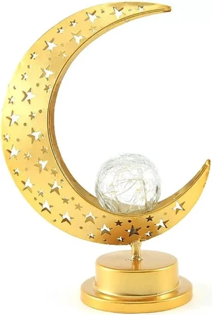 Gemdeck Ramadan Eid Moon Night Light Led Lamp Gemdeck Ramadan Eid Moon Night Light Led Lamp