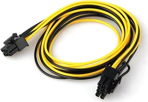 70cm 6 Pin Male To 8 Pin Male Pci Express Power Adapter Cable For Graphics Video Card 6pin To 8pin Pci-E Power Cable 70cm 6 Pin Male To 8 Pin Male Pci Express Power Adapter Cable For Graphics Video Card 6pin To 8pin Pci-E Power Cable