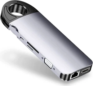 USB Type C Docking Station Hub Multiport Adapter,10 in 1 Dongle,4K@60Hz USB-C Laptop Docking Station,USB C to HDMI,VGA,3*USB3.0,PD,Gigabit Ethernet,3.5mm Audio,TF/SD for MacBook,Dell,Surface,HP USB Type C Docking Station Hub Multiport Adapter,10 in 1 Dongle,4K@60Hz USB-C Laptop Docking Station,USB C to HDMI,VGA,3*USB3.0,PD,Gigabit Ethernet,3.5mm Audio,TF/SD for MacBook,Dell,Surface,HP