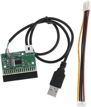 1pc 3.5" Floppy Drive Connector 34 PIN 34P To USB Cable Adapter PCB Board 1pc 3.5" Floppy Drive Connector 34 PIN 34P To USB Cable Adapter PCB Board