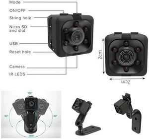 Mini Spy Hidden Camera with 32G TF Card HD 1080P Audio Video Recording Night Vision Motion Detection Surveillance Small Dog Camera Nanny Cam Baby Monitor Home Security Camera Mini Spy Hidden Camera with 32G TF Card HD 1080P Audio Video Recording Night Vision Motion Detection Surveillance Small Dog Camera Nanny Cam Baby Monitor Home Security Camera