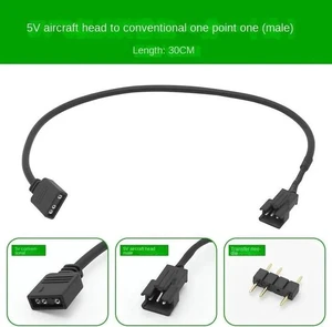 5V 3PIN 1 to 1/2/3/4/5/6/8 Computer motherboard Splitter Convert Cable SM3P RGB fan adapter male/Female connector(male 3pin 1 to 1) 5V 3PIN 1 to 1/2/3/4/5/6/8 Computer motherboard Splitter Convert Cable SM3P RGB fan adapter male/Female connector(male 3pin 1 to 1)
