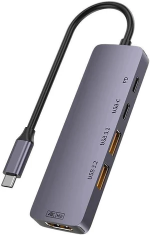 10Gbps USB C Hub, USB C Multiport with 2*USB-A 3.2 and USB-C 3.2 10Gbps Transfer, 4K@60Hz HDMI, 140W Power Delivery, USB Hub for Laptop, PC, MacBook, Keyboard, Mouse 10Gbps USB C Hub, USB C Multiport with 2*USB-A 3.2 and USB-C 3.2 10Gbps Transfer, 4K@60Hz HDMI, 140W Power Delivery, USB Hub for Laptop, PC, MacBook, Keyboard, Mouse