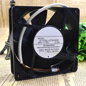 12cm 4715SL-07W-B39 48V 0.18A three-wire metal waterproof cooling fan 12cm 4715SL-07W-B39 48V 0.18A three-wire metal waterproof cooling fan