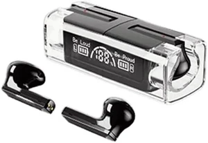 Gemdeck Wireless Earbuds Bluetooth 5.3 Headphones Wireless Earphones Black Gemdeck Wireless Earbuds Bluetooth 5.3 Headphones Wireless Earphones Black