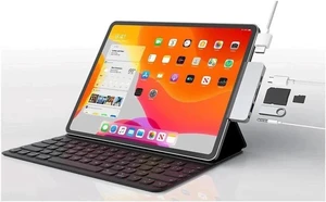 USB C Hub Adapter for 2018 2020 iPad Pro 12.9"11"10.9"iPad Air 4 6-in-1 Mini Type C Hub with USB C to HDMI 4K@30Hz PD Charging&Data USB3.0 3.5mm Headphone Jack,SD/Micro Card Reader USB C Hub Adapter for 2018 2020 iPad Pro 12.9"11"10.9"iPad Air 4 6-in-1 Mini Type C Hub with USB C to HDMI 4K@30Hz PD Charging&Data USB3.0 3.5mm Headphone Jack,SD/Micro Card Reader