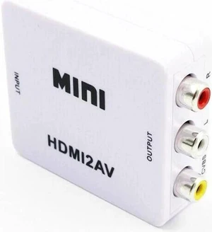 HDMI To RCA AV Adapter Converter Cable CVBS 3RCA 1080P Composite Audio Video HDMI To RCA AV Adapter Converter Cable CVBS 3RCA 1080P Composite Audio Video