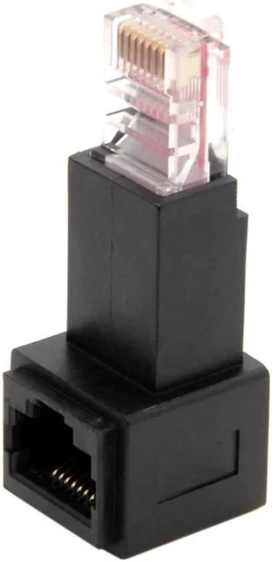 Up Angled 90 Degree 8P8C FTP STP UTP Cat 5e Male to Female Lan Ethernet Network Extension Adapter Up Angled 90 Degree 8P8C FTP STP UTP Cat 5e Male to Female Lan Ethernet Network Extension Adapter