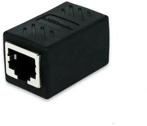 RJ45 Female to Female Coupler, Ethernet LAN Port Extender Splitter Adapter Connector, Compatible with CAT5 CAT6 RJ45 Network Cables RJ45 Female to Female Coupler, Ethernet LAN Port Extender Splitter Adapter Connector, Compatible with CAT5 CAT6 RJ45 Network Cables