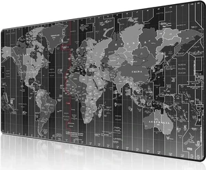 Large Gaming Mouse Pad with Stitched Edges, Extended Mousepad with Superior Micro-Weave Cloth, Non-Slip Base, Water Resist Keyboard Pad, Desk Mat for Gamer, Office & Home, 31.5x15.7in World Map Large Gaming Mouse Pad with Stitched Edges, Extended Mousepad with Superior Micro-Weave Cloth, Non-Slip Base, Water Resist Keyboard Pad, Desk Mat for Gamer, Office & Home, 31.5x15.7in World Map