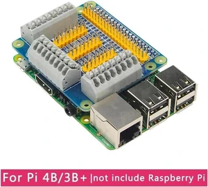 Raspberry Pi GPIO Board Extension Board Module for Robot Car DIY Test compatibe for Raspberry Pi 4 Model B / 3B+ / 3B Raspberry Pi GPIO Board Extension Board Module for Robot Car DIY Test compatibe for Raspberry Pi 4 Model B / 3B+ / 3B