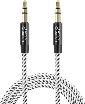 3 Feet Aux Cable 3.5mm Male to Male Auxiliary Audio Stereo Cord Compatible with Car Headphones iPods iPhones iPads Tablets Laptops Android Smart Phones& More 1M /Black & White 3 Feet Aux Cable 3.5mm Male to Male Auxiliary Audio Stereo Cord Compatible with Car Headphones iPods iPhones iPads Tablets Laptops Android Smart Phones& More 1M /Black & White