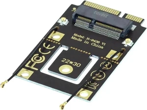 ChenYang M.2 NGFF Key-A to Mini PCI-E WiFi Converter Adapter, M.2 Wireless Card Riser Compatible with Intel 9260/8265/7260 WiFi6 WiFi7 AC BT Cards ChenYang M.2 NGFF Key-A to Mini PCI-E WiFi Converter Adapter, M.2 Wireless Card Riser Compatible with Intel 9260/8265/7260 WiFi6 WiFi7 AC BT Cards