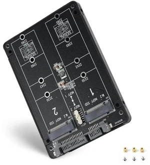 M.2 SATA NGFF to SATA Adapter (Not Support NVME/ M.2 PCIE) 6Gbps Dual NGFF MSATA B Key/ B&M Key SSD to 2.5" III Converter Adapter Max 4TB Support 2230 2242 2260 2280 SSDs M.2 SATA NGFF to SATA Adapter (Not Support NVME/ M.2 PCIE) 6Gbps Dual NGFF MSATA B Key/ B&M Key SSD to 2.5" III Converter Adapter Max 4TB Support 2230 2242 2260 2280 SSDs