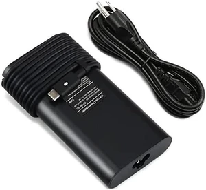 130W USB C Laptop Charger for Dell XPS 15 9500 7590 17 9700 9575 Precision 3560 3550 5560 5750 5550 5530 2in1 Latitude 7410 7310 7210 9410 9510 5420 5411 5501 Slim Power Adapter Type-C Replacement 130W USB C Laptop Charger for Dell XPS 15 9500 7590 17 9700 9575 Precision 3560 3550 5560 5750 5550 5530 2in1 Latitude 7410 7310 7210 9410 9510 5420 5411 5501 Slim Power Adapter Type-C Replacement