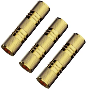 3.5mm Female to Female aux Adapter, 3.5mm Stereo Jack to 3.5mm Stereo Jack Adapter Connectors Stereo Coupler Female to Female Gold - 3pcs 3.5mm Female to Female aux Adapter, 3.5mm Stereo Jack to 3.5mm Stereo Jack Adapter Connectors Stereo Coupler Female to Female Gold - 3pcs
