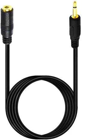 3.5mm Mono Extension 1/8" TS Mini Monaural Audio Plug Jack Connector IR Infrared Sensor Receiver Extender Male to Female Cable Wire 6FT/1.8m Black 3.5mm Mono Extension 1/8" TS Mini Monaural Audio Plug Jack Connector IR Infrared Sensor Receiver Extender Male to Female Cable Wire 6FT/1.8m Black
