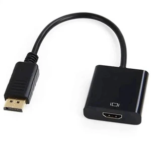 Gold-Plated DisplayPort Male to HDMI Female Adapter, DP to HDMI Converter for Laptops Desktops Monitors Projectors Gold-Plated DisplayPort Male to HDMI Female Adapter, DP to HDMI Converter for Laptops Desktops Monitors Projectors