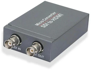 3G-SDI to HDMI Converter, 1080P@60Hz, Auto Format Detection, Stereo Audio De-embedder, Supports HDCP 3G-SDI to HDMI Converter, 1080P@60Hz, Auto Format Detection, Stereo Audio De-embedder, Supports HDCP
