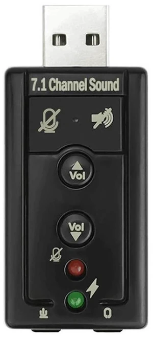 7.1 Channel USB External Sound Card Audio Adapter 7.1 Channel USB External Sound Card Audio Adapter
