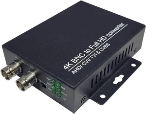 101AV 4K HD BNC to FHD HDMI Video Converter for Monitors & DVRs, converts HD-TVI/AHD/CVI & Composite Video Signal/CVBS from BNC Video Signal to HDMI 101AV 4K HD BNC to FHD HDMI Video Converter for Monitors & DVRs, converts HD-TVI/AHD/CVI & Composite Video Signal/CVBS from BNC Video Signal to HDMI