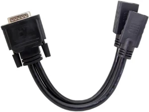 Aomoproing DisplayPort DP Dual to DMS-59Pin Cable DMS-59Pin Male to Dual DP DisplayPort Female Splitter Cord for PC Graphics Card Aomoproing DisplayPort DP Dual to DMS-59Pin Cable DMS-59Pin Male to Dual DP DisplayPort Female Splitter Cord for PC Graphics Card