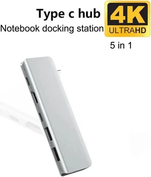 USB C Hub HDMI Adapter 5-in-1 Type-C Hub toHDMI 4k,2 USB3.0 Ports,87W Power Delivery,Thunderbolt 3 USB-C Port Compatible with MacBook Pro 13/15Thunderbolt 3,2018 Mac Air,Chromebook USB-C USB C Hub HDMI Adapter 5-in-1 Type-C Hub toHDMI 4k,2 USB3.0 Ports,87W Power Delivery,Thunderbolt 3 USB-C Port Compatible with MacBook Pro 13/15Thunderbolt 3,2018 Mac Air,Chromebook USB-C