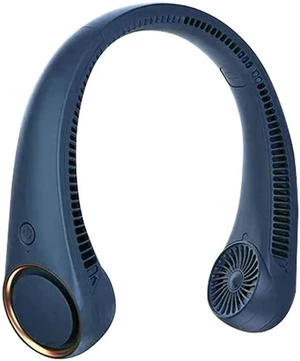 Gemdeck Neck Fan, Portable Hands Free Bladeless Neck Fan Navy Blue Gemdeck Neck Fan, Portable Hands Free Bladeless Neck Fan Navy Blue